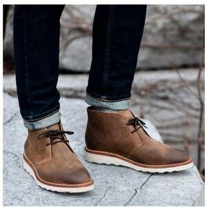 Thursday Boot Co Safari Scout Boot Brown Suede Chukka Wedge Sole Mens 8